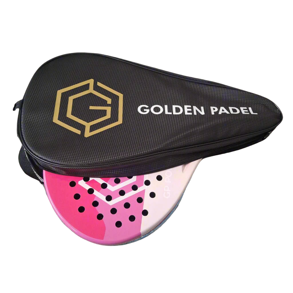 Golden Padel Premium Zip Case