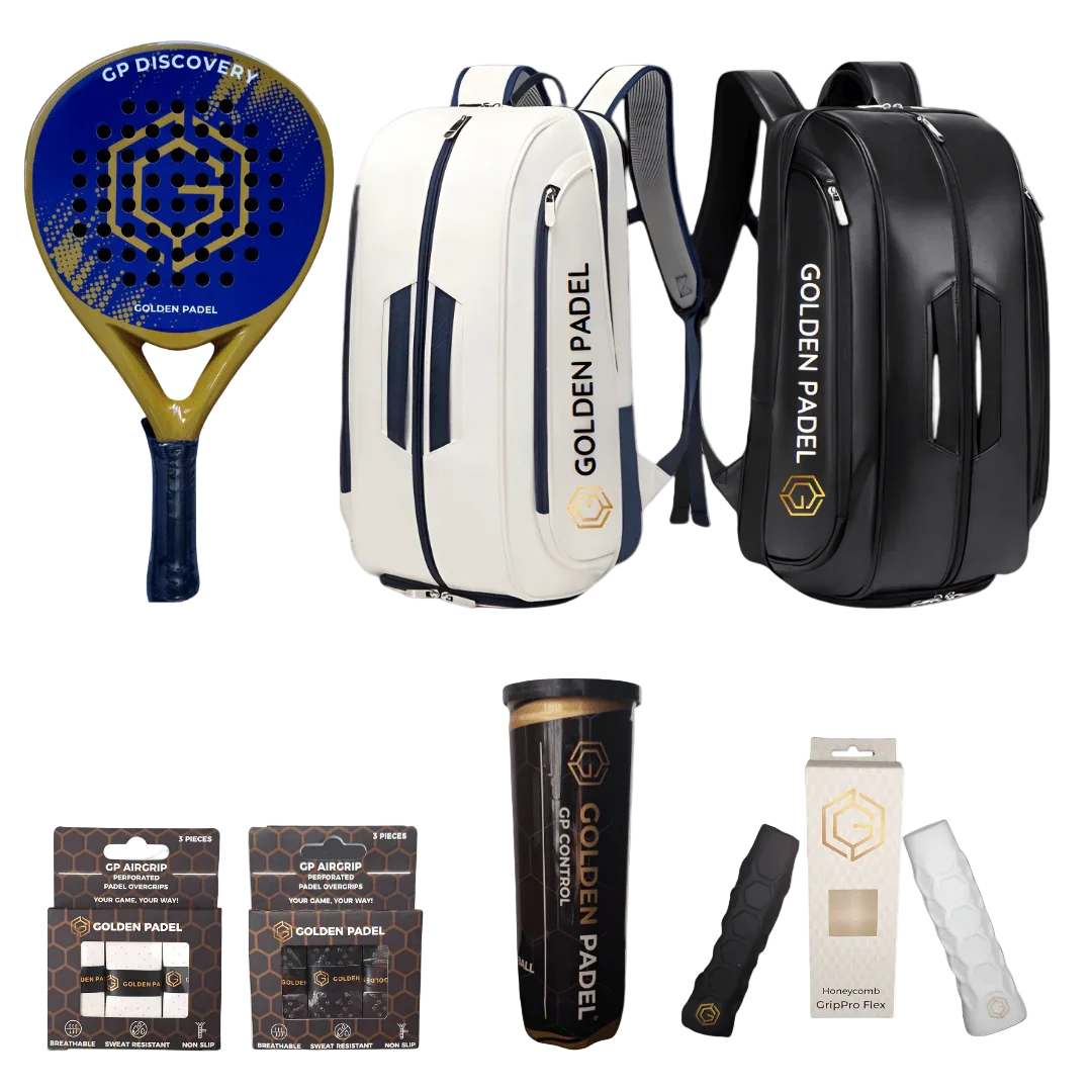 Beginners Bundle Pack - Golden Padel