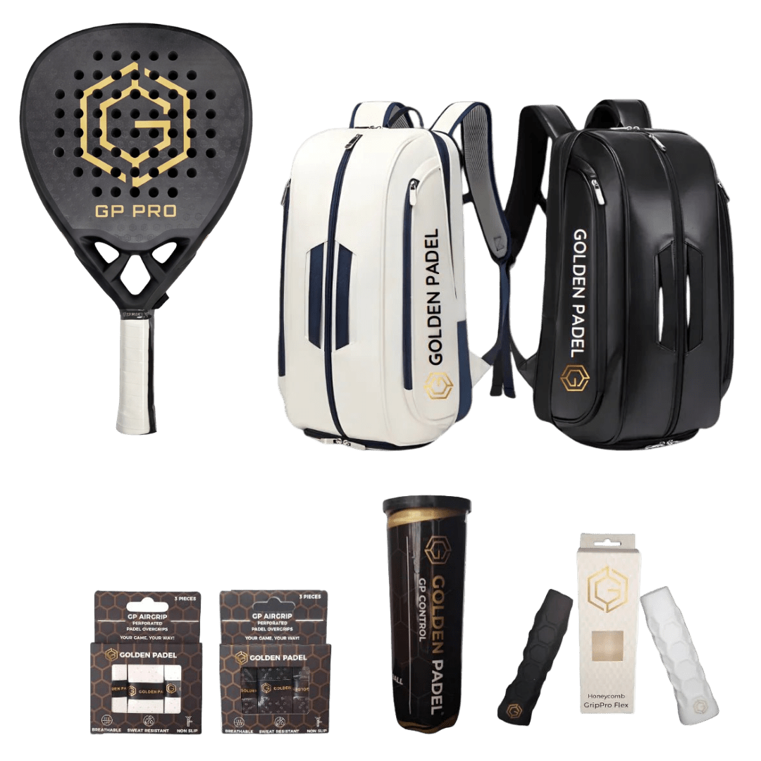 Pro Bundle Pack - Golden Padel