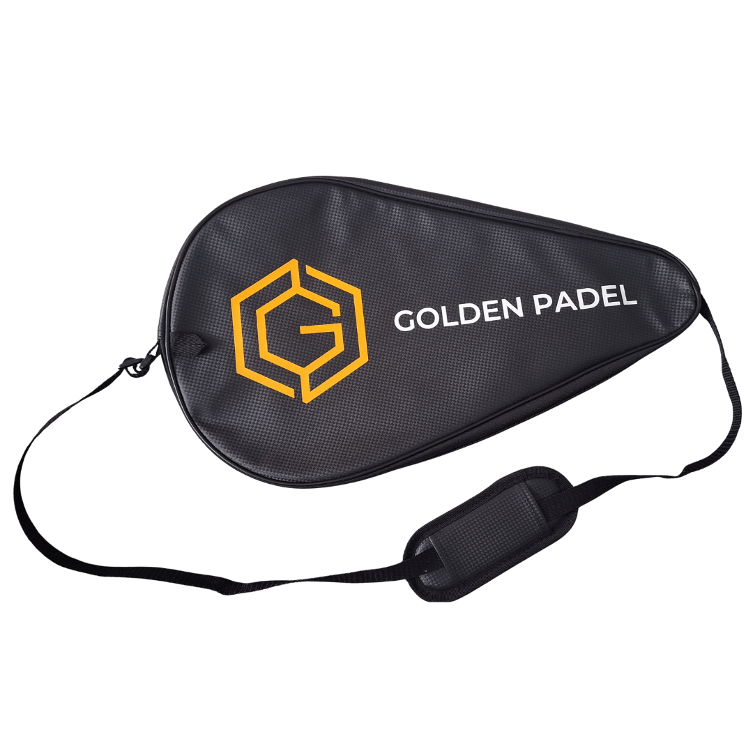GP Pro Elite Padel Racket + FREE Zip Cover - Golden Padel