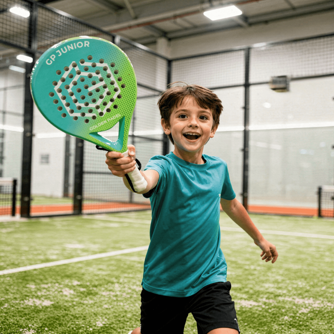GP Junior - Golden Padel Kids Racket + Free Can Of Balls - Golden Padel