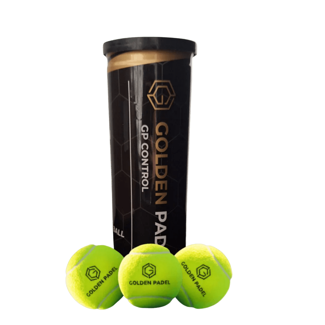 GP Control Padel Balls - 1 tube - Golden Padel