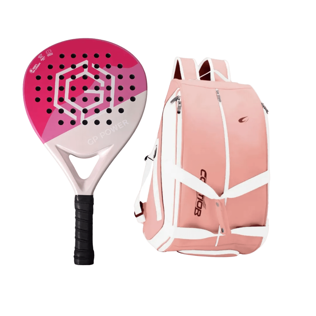 The Pink Bundle Pack - Golden Padel