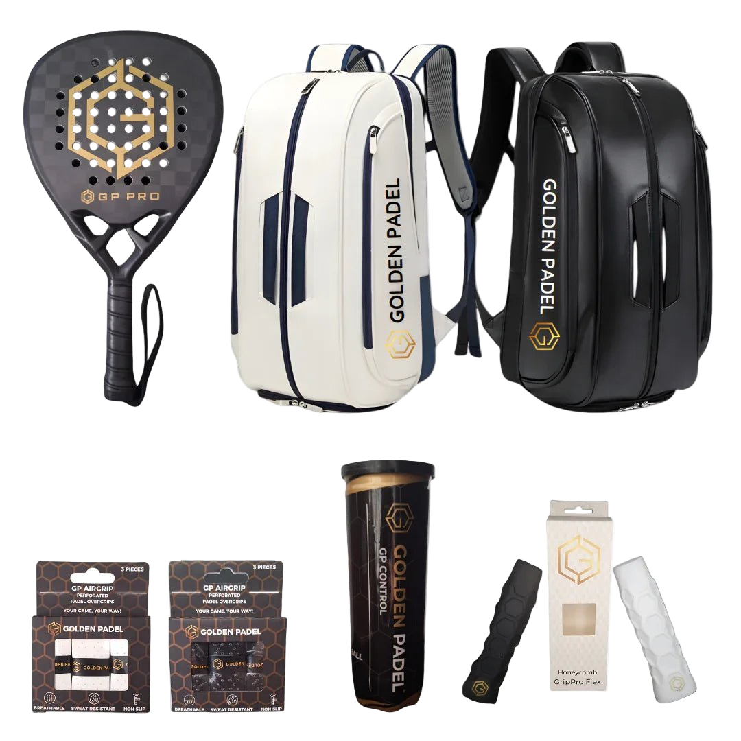 Pro Bundle Pack - Golden Padel
