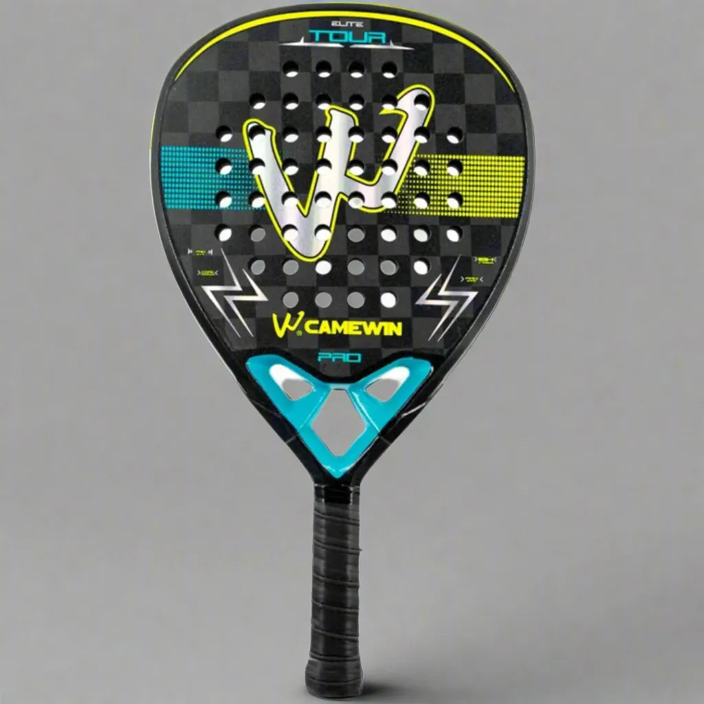 18K Professional Carbon Fibre Padel Racket - Blue