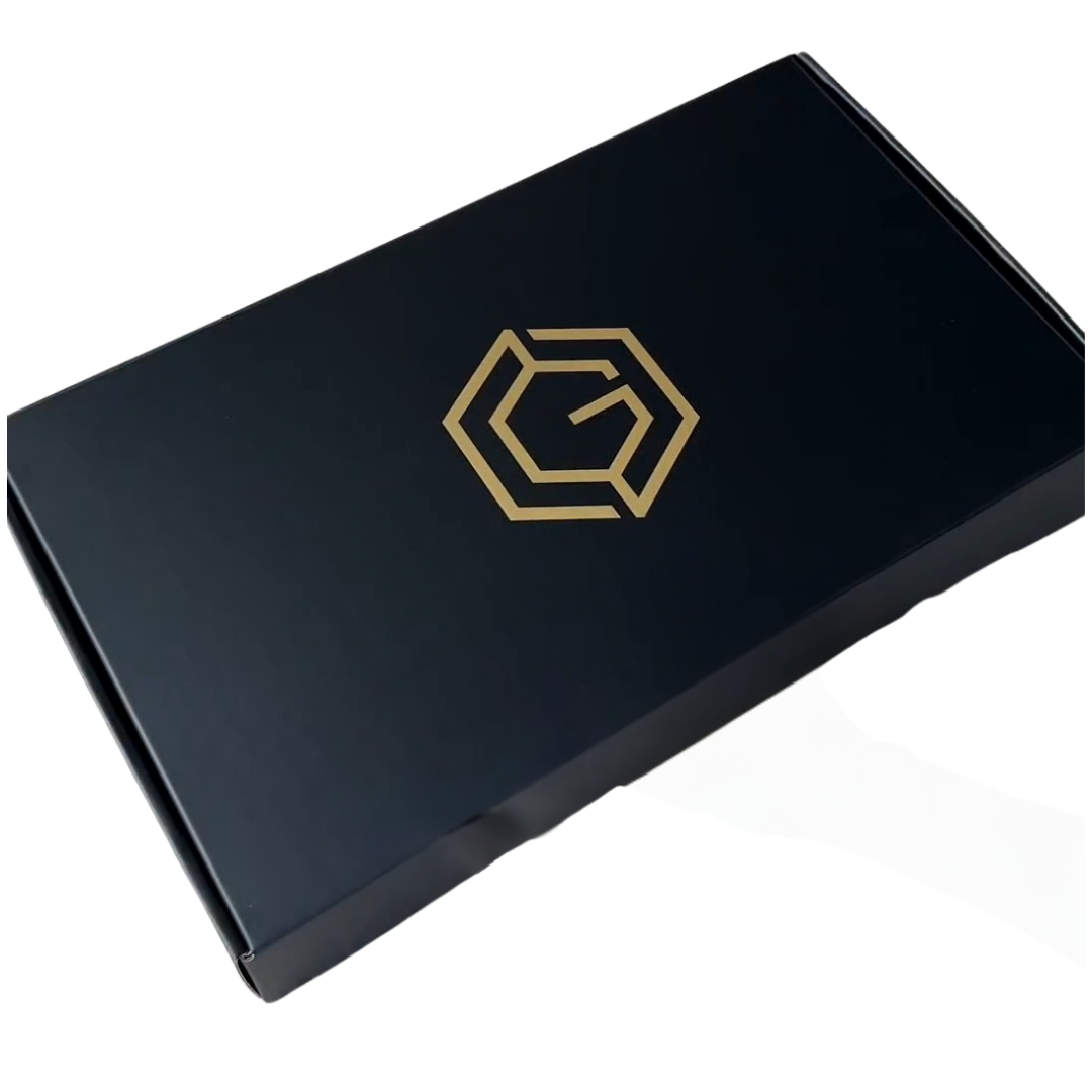 Golden Padel Luxury Presentation Box