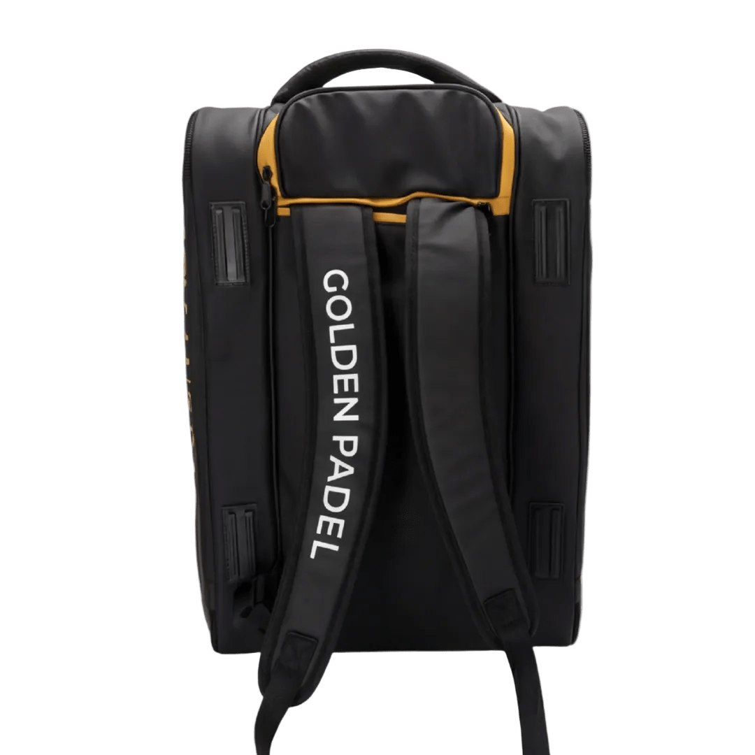 Golden Padel Pro Tour Padel Backpack - Black & Gold - Golden Padel