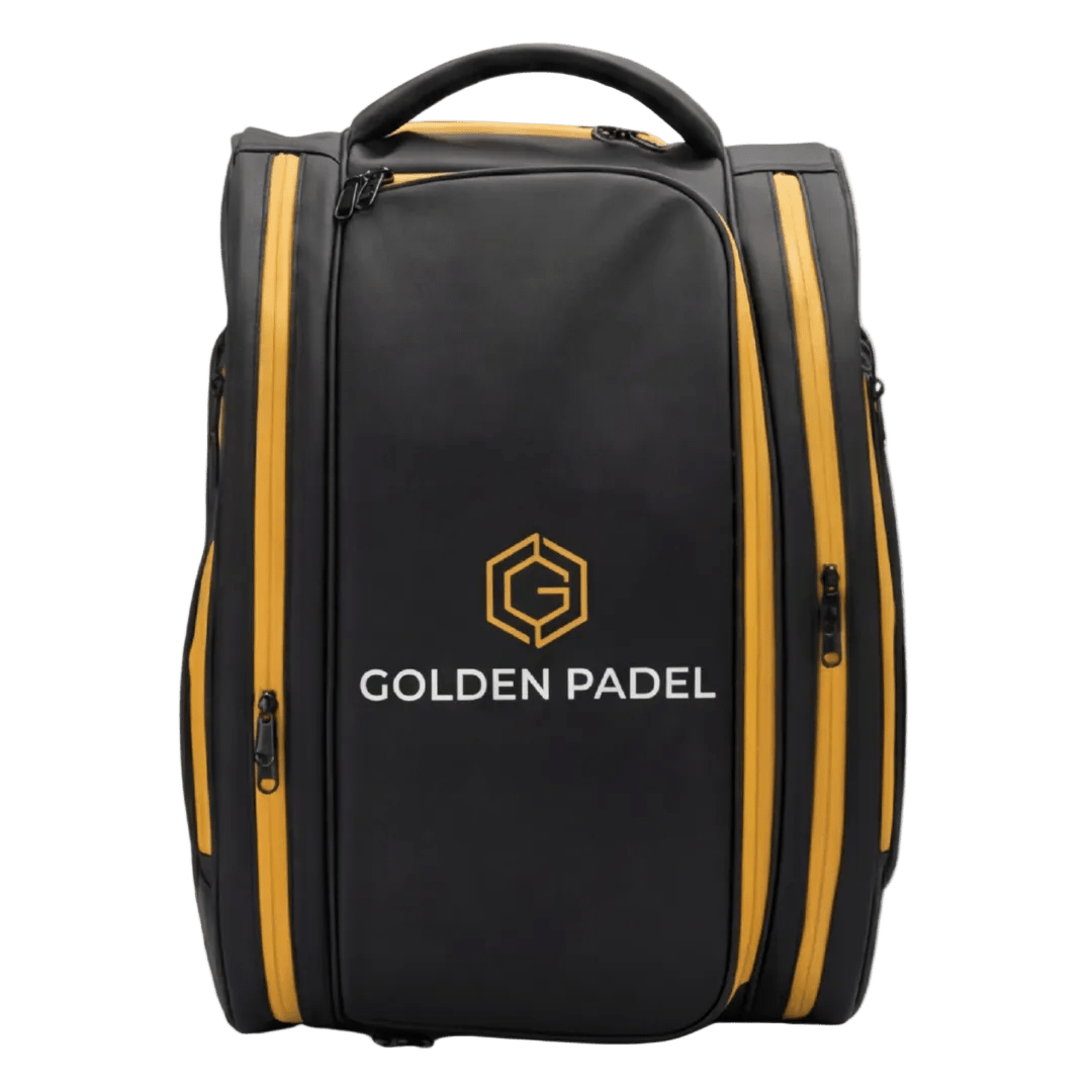 Golden Padel Pro Tour Padel Backpack - Black & Gold - Golden Padel
